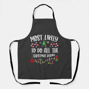 Meest Waarschijnlijk om alle Kerstbakkerij te doen Schort