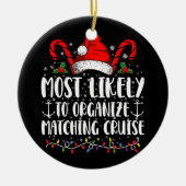 Meest waarschijnlijk om bijpassende cruise te orga keramisch ornament (Voorkant)