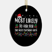 Meest waarschijnlijk om de duurste geschenken te v keramisch ornament (Rechts)