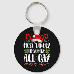 Meest Waarschijnlijk om de hele dag kerst te viere Sleutelhanger