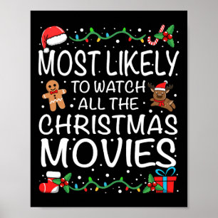 Meest waarschijnlijk om de kerstfilms familie C te Poster