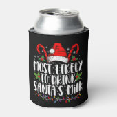 Meest waarschijnlijk om de kerstman van de kerstma blikjeskoeler (Blikje Voorkant)