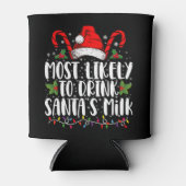 Meest waarschijnlijk om de kerstman van de kerstma blikjeskoeler (Voorkant)