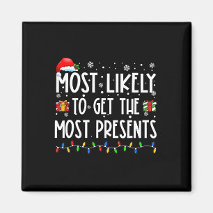 Meest waarschijnlijk om de meeste Cadeaus kerst te Magneet