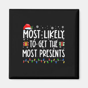 Meest waarschijnlijk om de meeste Cadeaus kerst te Magneet