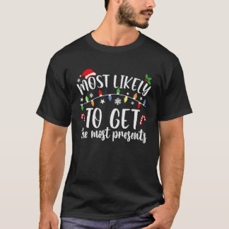 Meest waarschijnlijk om de meeste Presidenten Xmas T-shirt