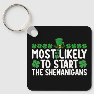 Meest Waarschijnlijk om de Schelmenstreken St Patr Sleutelhanger