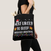 Meest waarschijnlijk om door kerstfeestdagen te sl tote bag (Dichtbij)