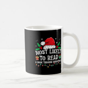 Meest waarschijnlijk om een boek te lezen dat fami koffiemok