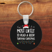 Meest waarschijnlijk om een boek te lezen dat fami sleutelhanger (Voorkant)