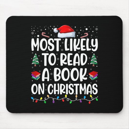 Meest waarschijnlijk om een boek te lezen over ker muismat (Voorkant)