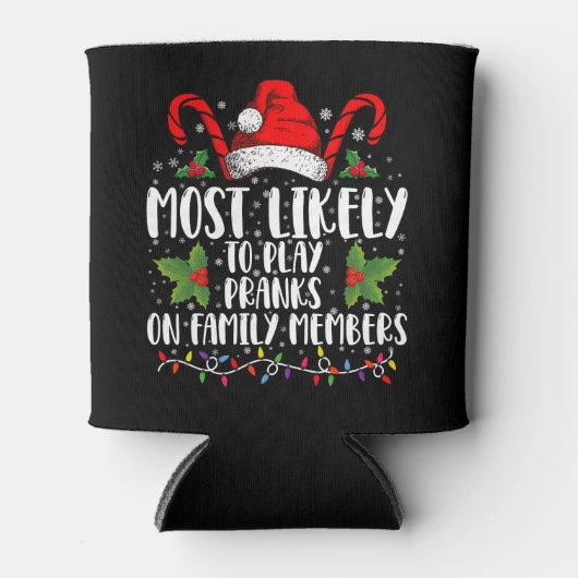 Meest waarschijnlijk om grappen te spelen op famil blikjeskoeler (Voorkant)