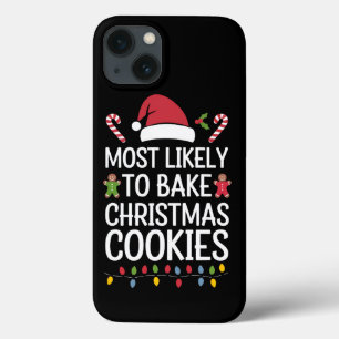 Meest waarschijnlijk om kerstkoekjes te bakken Fun Case-Mate iPhone Case