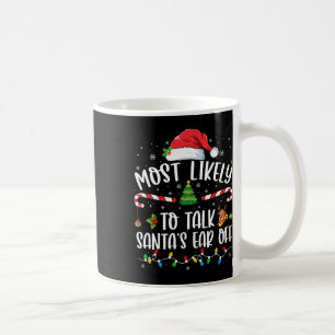 Meest waarschijnlijk om kerstman's oor van familie koffiemok