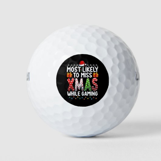 Meest waarschijnlijk om Kerstmis te missen tijdens Golfballen (Voorkant)