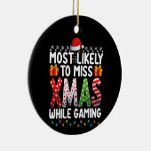 Meest waarschijnlijk om Kerstmis te missen tijdens Keramisch Ornament (Rechts)