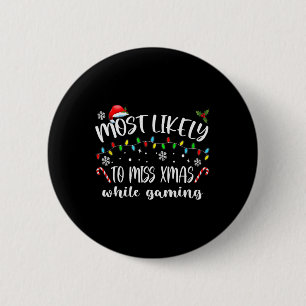 Meest waarschijnlijk om Kerstmis te missen tijdens Ronde Button 5,7 Cm