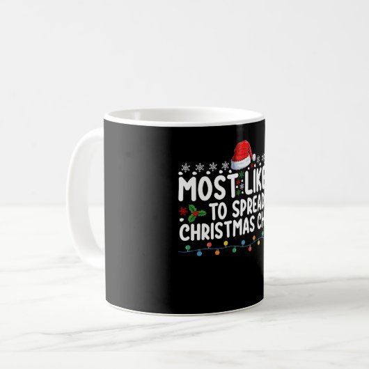 Meest waarschijnlijk om Kerstmis te verspreiden Ch Koffiemok (Voorkant links)