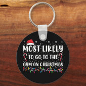 Meest waarschijnlijk om naar de sportschool te gaa sleutelhanger (Voorkant)