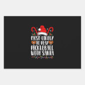 Meest waarschijnlijk om Pickleball spelen met Sant Inpakpapier Vel (Voorkant)