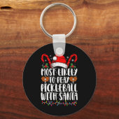 Meest waarschijnlijk om Pickleball spelen met Sant Sleutelhanger (Voorkant)