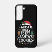 Meest waarschijnlijk om Santas Cookies Family Kers Samsung Galaxy Hoesje (Achterkant)