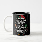 Meest waarschijnlijk om Santas Cookies Family Kers Tweekleurige Koffiemok (Links)