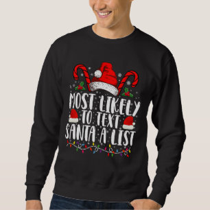Meest Waarschijnlijk om Sinterklaas een lijst te s Trui