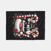 Meest waarschijnlijk om te aaien de rendieren kers fleece deken (Voorkant (Horizontaal))