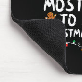 Meest waarschijnlijk om te bakken Kerstmis koekjes Muismat (Hoek)