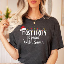 Meest waarschijnlijk om te dansen met de Kerstman