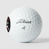 Meest waarschijnlijk om te golfen met Kerstman fam Golfballen (Logo)