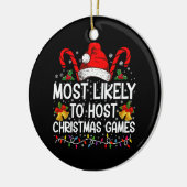 Meest waarschijnlijk om te hosten Kerstmis spellet Keramisch Ornament (Links)