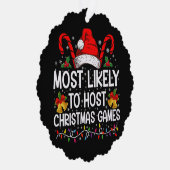 Meest waarschijnlijk om te hosten Kerstmis spellet Ornament Kaart (Rechts)