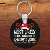 Meest waarschijnlijk om te ontwarren Kerstmis Lich Sleutelhanger (Voorkant)