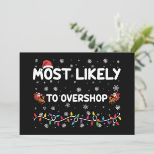 Meest waarschijnlijk om te overshoppen Christmas S Kaart
