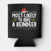 Meest waarschijnlijk om te rijden een rendier Sant Blikjeskoeler (Voorkant)