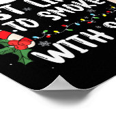 Meest waarschijnlijk om te roken met Kerstmis verl Poster (Hoek)