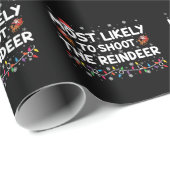 Meest waarschijnlijk om te schieten om rendieren f cadeaupapier (Rol Hoek)