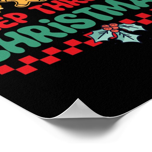 Meest waarschijnlijk om te slapen tot Kerstmis - K Poster (Hoek)