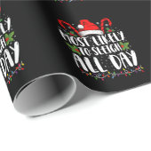 Meest waarschijnlijk om te sleeën de hele dag Kers Cadeaupapier (Rol Hoek)