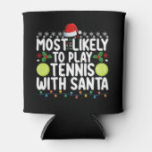 Meest waarschijnlijk om te tennissen met Kerstmis Blikjeskoeler (Voorkant)