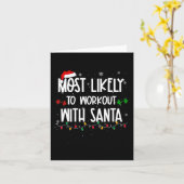 Meest waarschijnlijk om te trainen met santa fun k kaart (Gele Bloem)