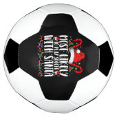 Meest waarschijnlijk om te voetballen met Kerstmis (Gedraaid)