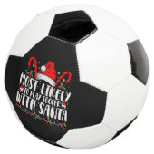 Meest waarschijnlijk om te voetballen met Kerstmis (Drie kwart)