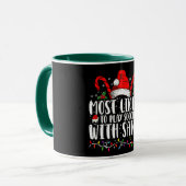 Meest waarschijnlijk om te voetballen met Kerstmis Mok (Voorkant links)