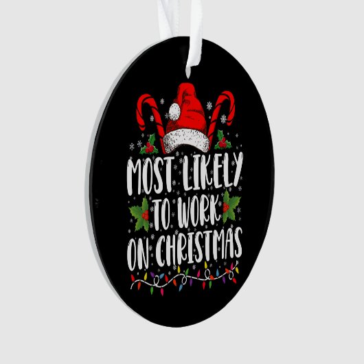 Meest waarschijnlijk om te werken aan Christmas Fa Ornament (voorkant)