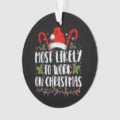 Meest waarschijnlijk om te werken aan Christmas Fa Ornament (voorkant)