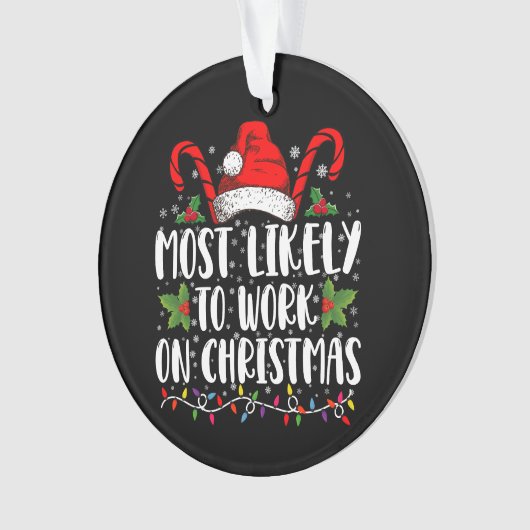 Meest waarschijnlijk om te werken aan Christmas Fa Ornament (voorkant)