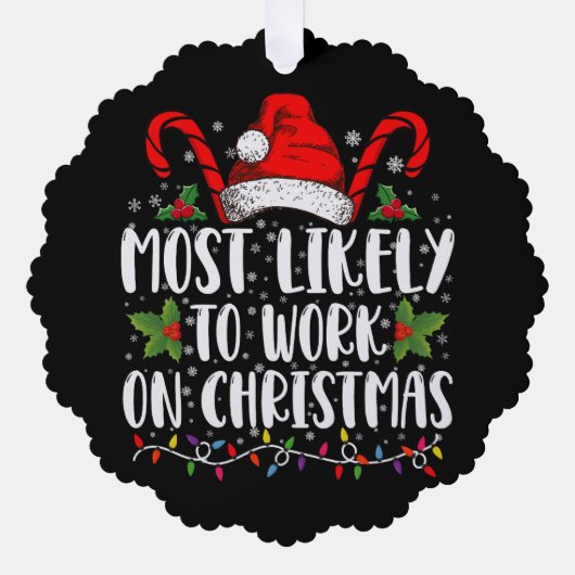 Meest waarschijnlijk om te werken aan Christmas Fa Ornament Kaart (Voorkant)